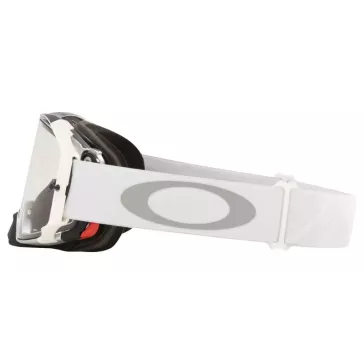 Masque OAKLEY Airbrake MX Tuff Blocks White écran clair