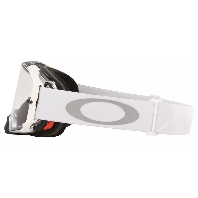 Masque OAKLEY Airbrake MX Tuff Blocks White écran clair