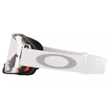 Masque OAKLEY Airbrake MX Tuff Blocks White écran clair