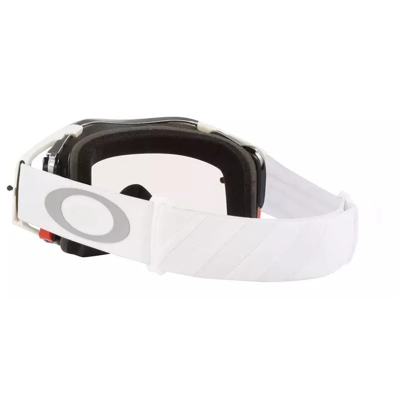 Masque OAKLEY Airbrake MX Tuff Blocks White écran clair Masque OAKLEY Airbrake MX Tuff Blocks White écran clair