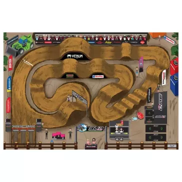 Tapis de jeu enfant MX BUD RACING