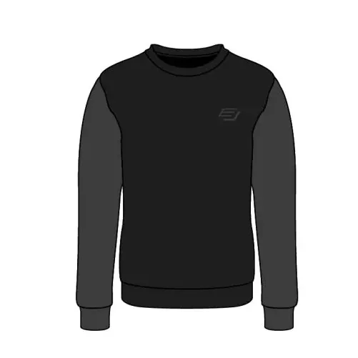 Sweat Enfant Crewneck BUD Moto X2 Noir/Gris