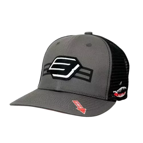 Casquette Enfant Bud Racing B Avion Gris