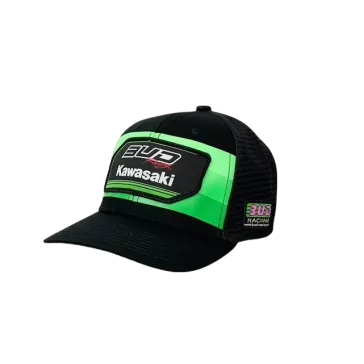 Casquette Enfant Team Bud Racing Noir Vert