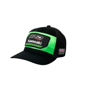 Casquette Enfant Team Bud Racing Noir Vert