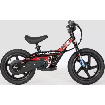 Draisienne electrique 25 Team Bud rouge 12'