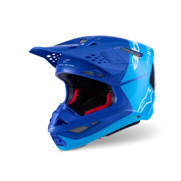 Casque ALPINESTAR Supertech M10 Flood Bleu MX26
