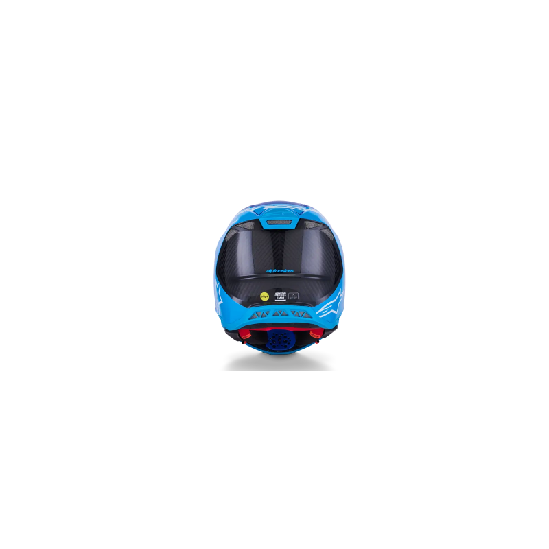 Casque ALPINESTAR Supertech M10 Flood Bleu