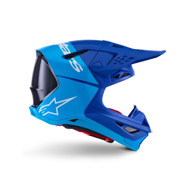 Casque ALPINESTAR Supertech M10 Flood Bleu