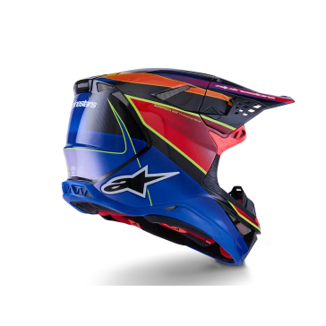 copie de Casque ALPINESTAR Supertech M10 ERA Bleu Rouge Jaune