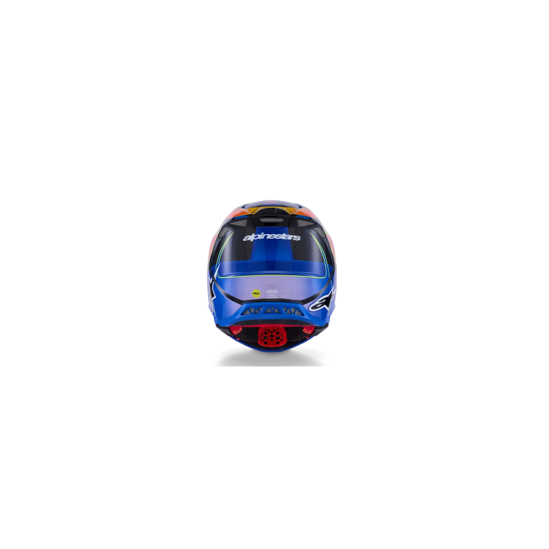 Casque ALPINESTAR Supertech M10 ERA Bleu Rouge Jaune MX26