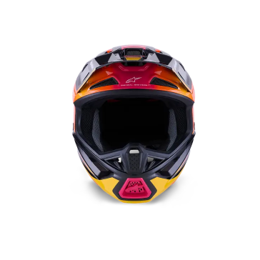 Casque ALPINESTAR Supertech M7 RISE Rouge Jaune