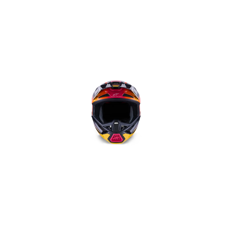 Casque ALPINESTAR Supertech M7 RISE Rouge Jaune