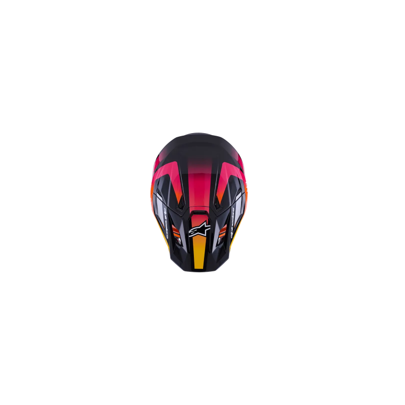 Casque ALPINESTAR Supertech M7 RISE Rouge Jaune