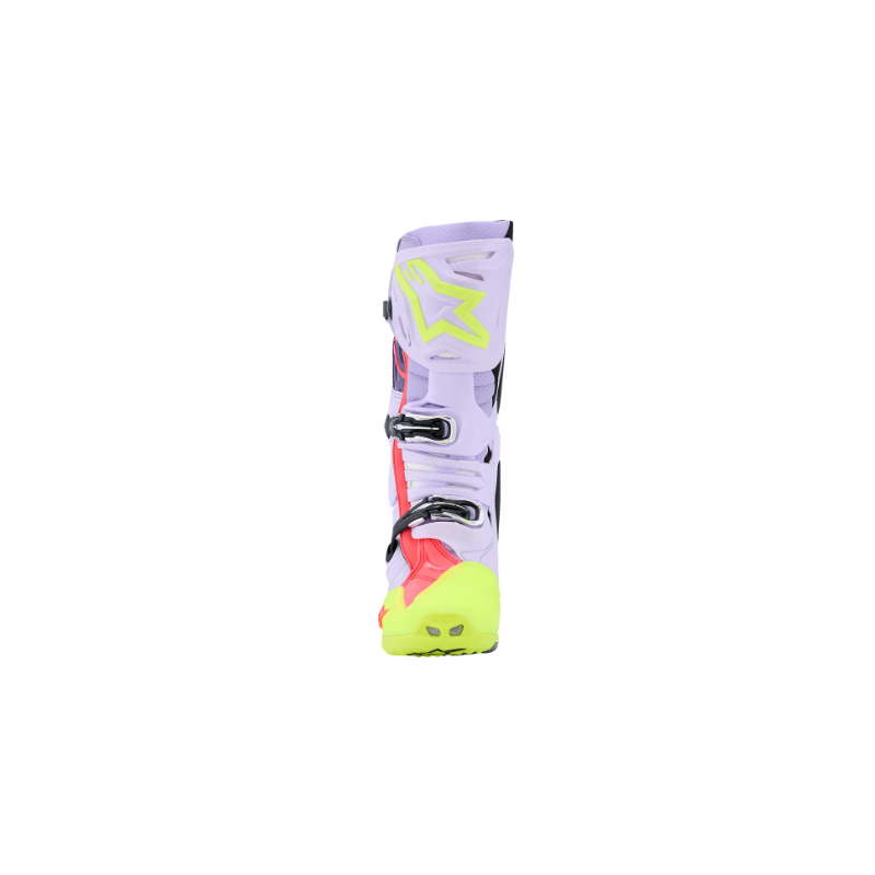 Bottes ALPINESTARS tech 10 S-VENTED Violet Jaune