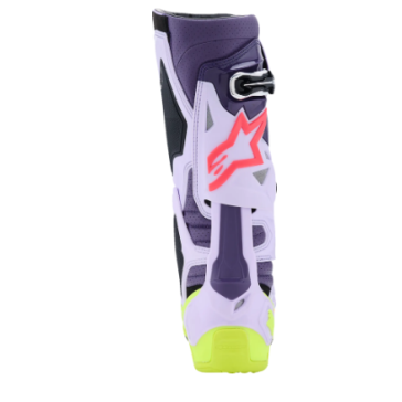 Bottes ALPINESTARS tech 10 S-VENTED Violet Jaune