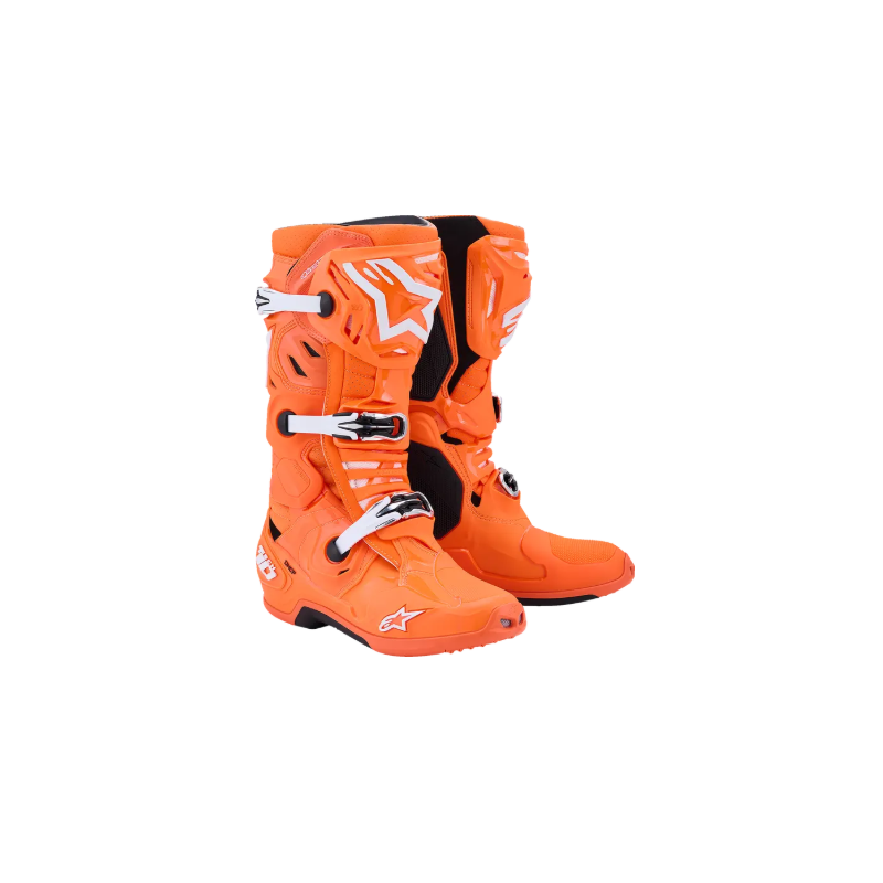 Bottes ALPINESTARS tech 10 S-VENTED Full Orange MX26
