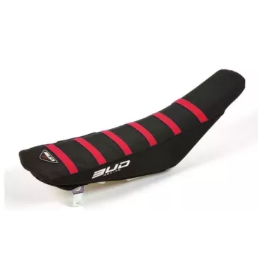 housse de selle BUD BETA RR 20-22 noir bandes rouges