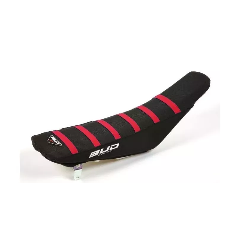 housse de selle BUD BETA RR 20-22 noir bandes rouges