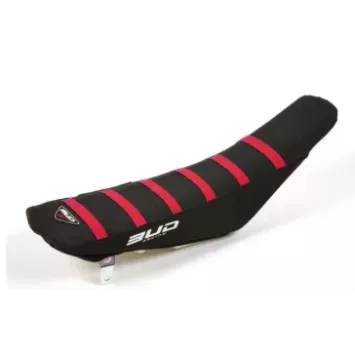 housse de selle BUD BETA RR 20-22 noir bandes rouges