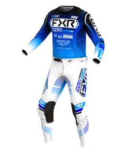 Tenue FXR PODIUM 25 BLEU BLANC