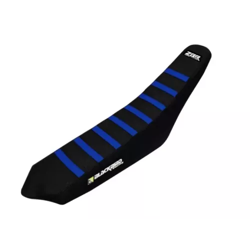 housse de selle ZEBRA noir bleu SHERCO 14-16