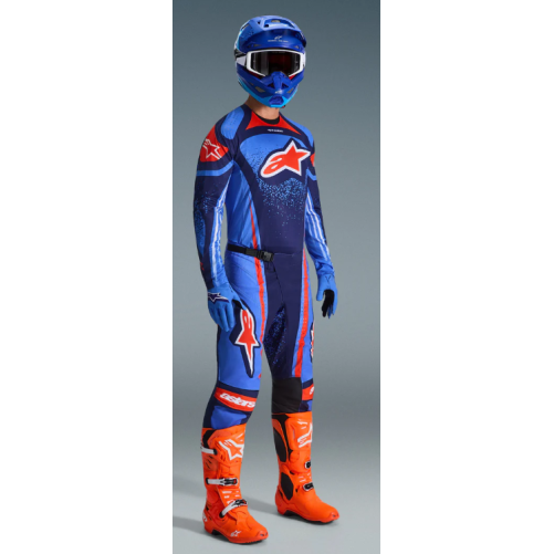 Tenue ALPINESTAR MX26 Techstar Nomur BLEU ORANGE