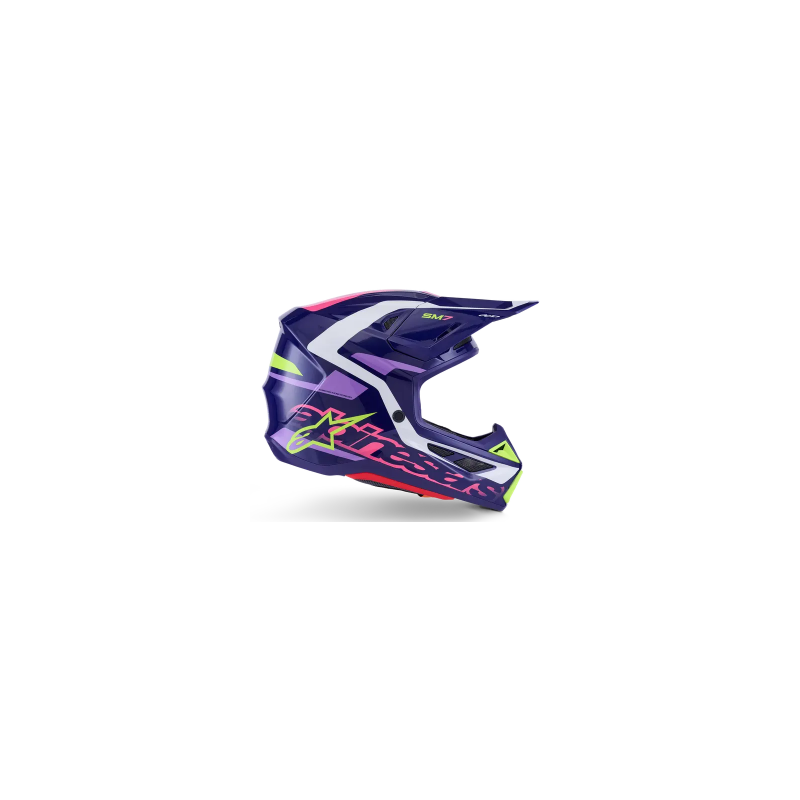 Casque ALPINESTAR Supertech M7 DEED Violet - Rose