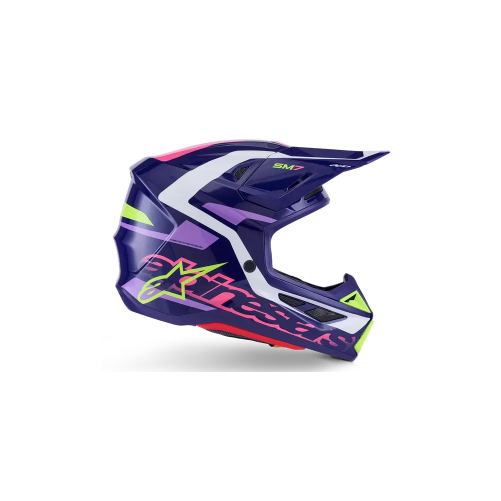 Casque ALPINESTAR Supertech M7 DEED Violet - Rose