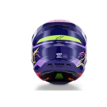 Casque ALPINESTAR Supertech M7 DEED Violet - Rose