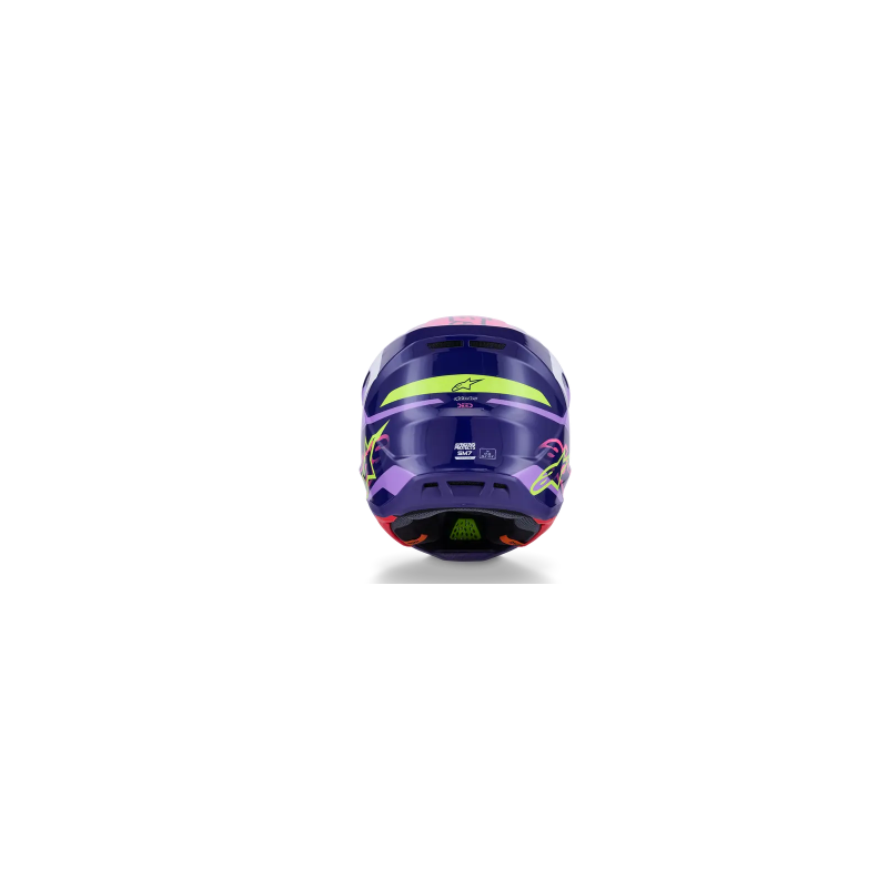 Casque ALPINESTAR Supertech M7 DEED Violet - Rose