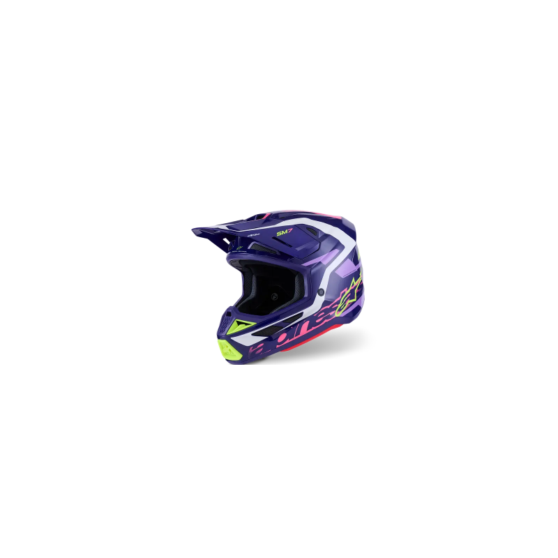 Casque ALPINESTAR Supertech M7 DEED Violet - Rose