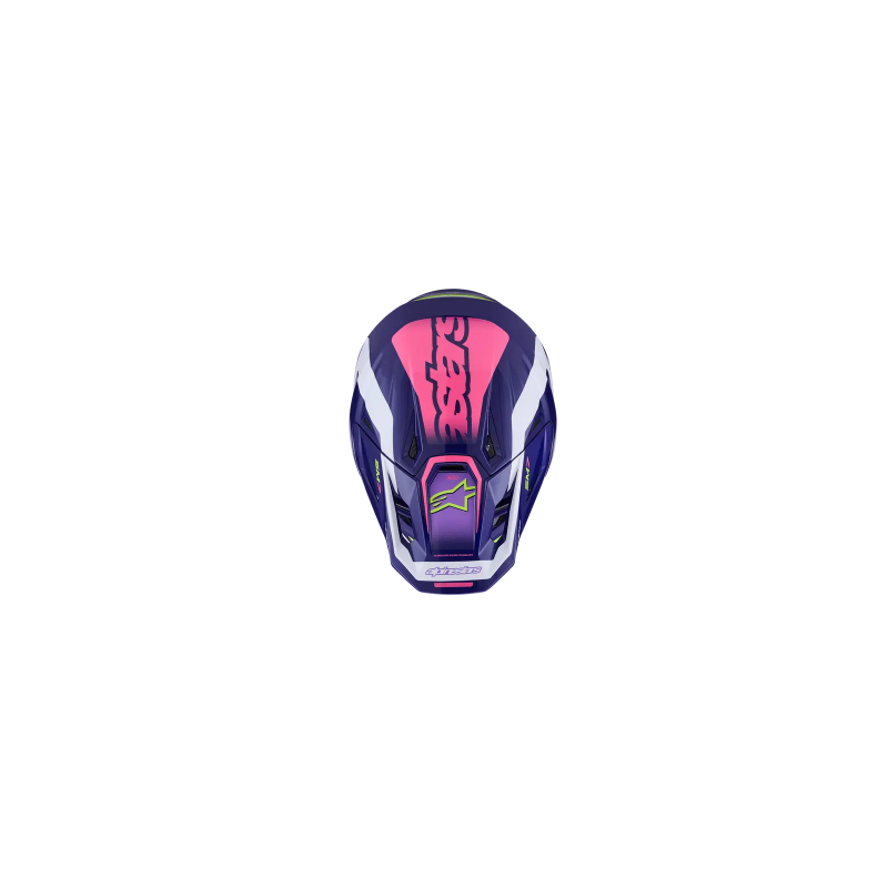 Casque ALPINESTAR Supertech M7 DEED Violet - Rose