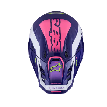 Casque ALPINESTAR Supertech M7 DEED Violet - Rose