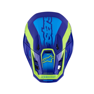 Casque ALPINESTAR Supertech M7 DEED Bleu-Jaune