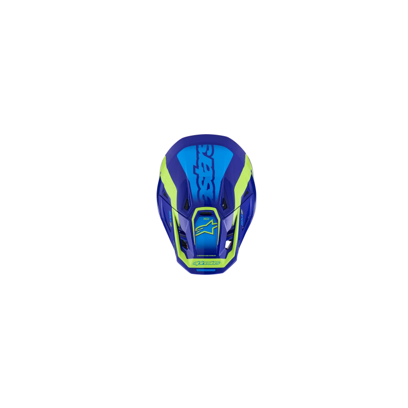 Casque ALPINESTAR Supertech M7 DEED Bleu-Jaune