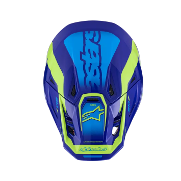 Casque ALPINESTAR Supertech M7 DEED Bleu-Jaune