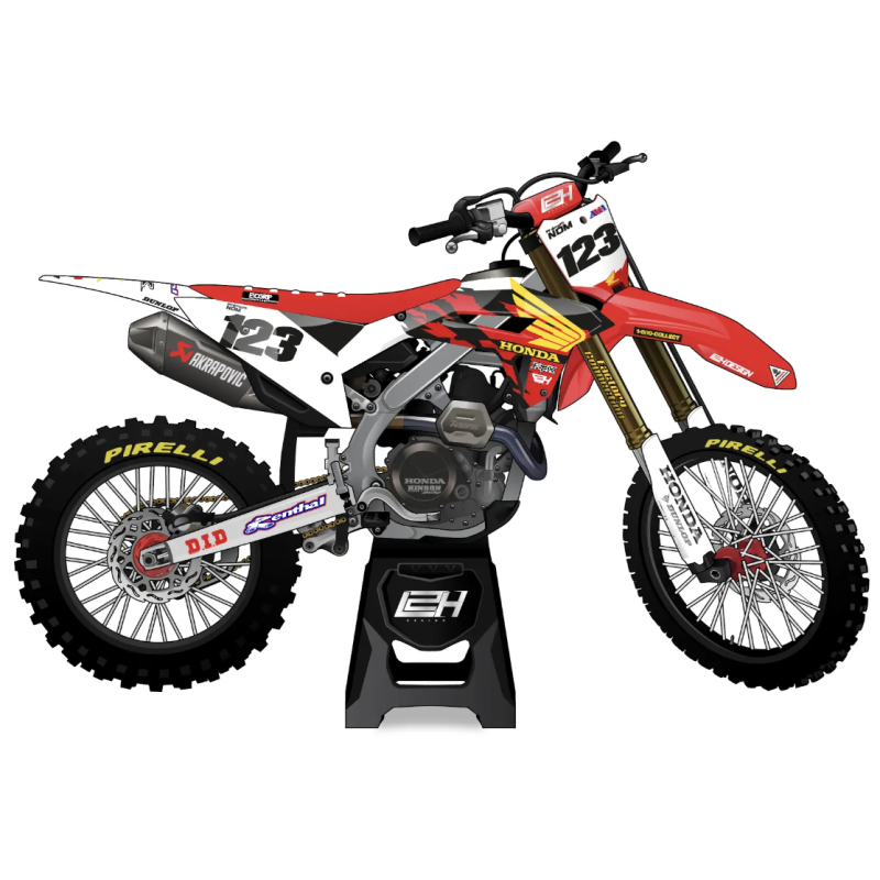 Kit déco Honda – Retro CRF 250/450 2018-2025