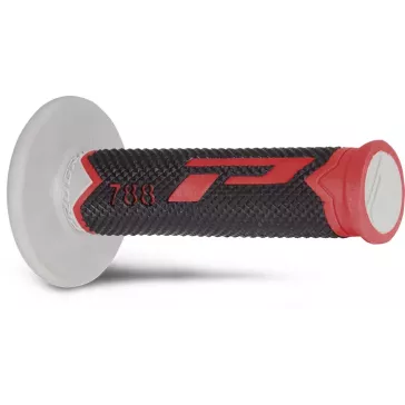 poignées PRO GRIP 788 gris noir rouge