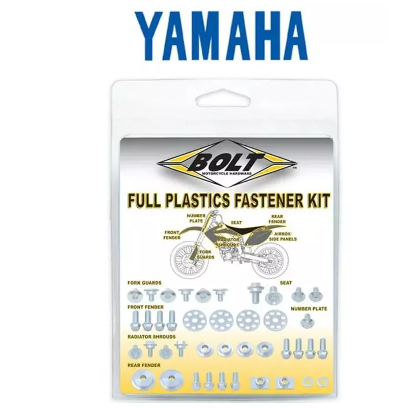 Kit vis complet de plastiques Bolt Yamaha YZ250/450F