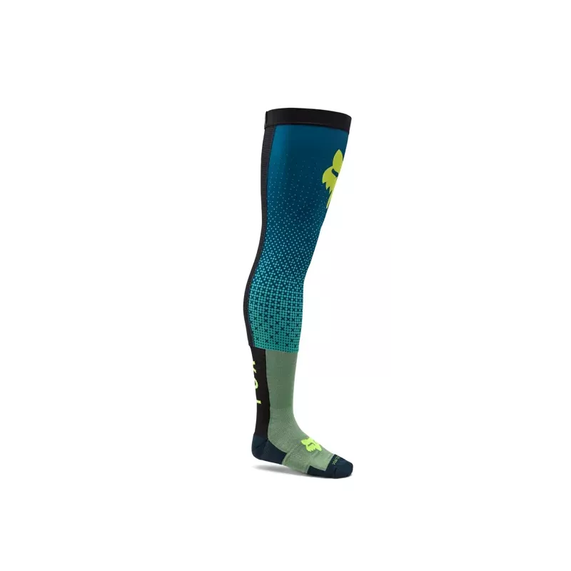 Chaussettes montantes FOX Bleu Jaune