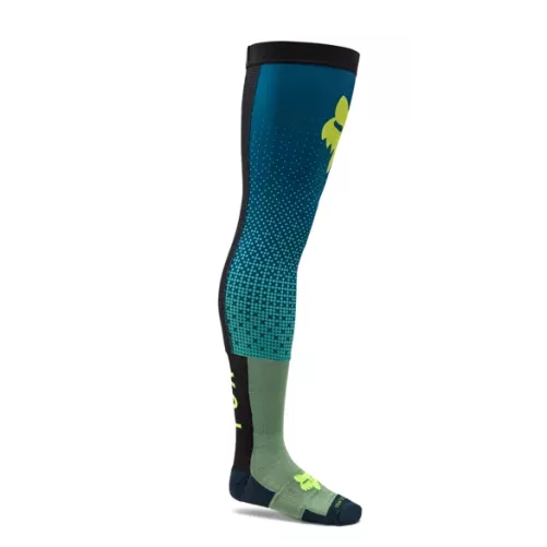 Chaussettes montantes FOX Bleu Jaune
