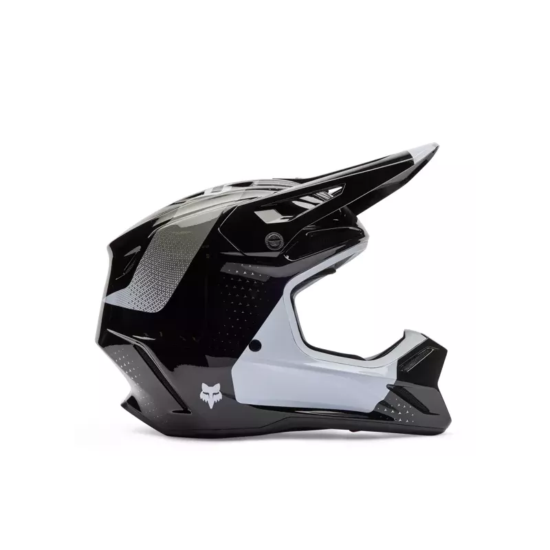 Casque FOX V3 Tine Noir Blanc