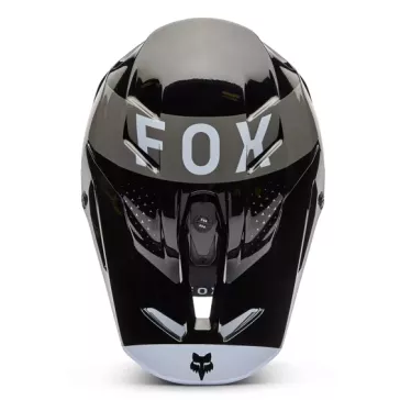 Casque FOX V3 Tine Noir Blanc
