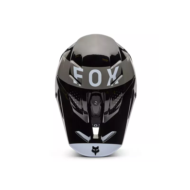 Casque FOX V3 Tine Noir Blanc