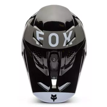 Casque FOX V3 Tine Noir Blanc