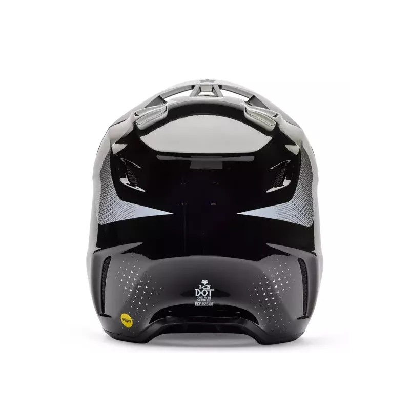 Casque FOX V3 Tine Noir Blanc