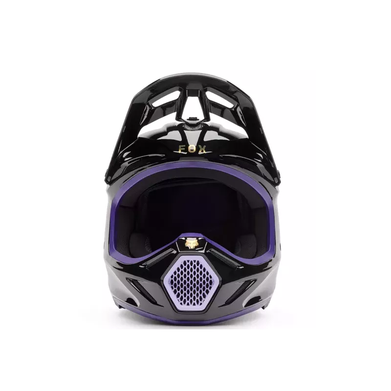 Casque FOX V3 Violet Noir