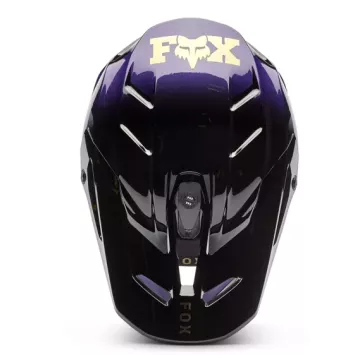 Casque FOX V3 Violet Noir
