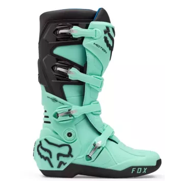 Bottes Motocross Fox Motion Cyan